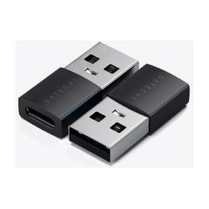 Satechi Aluminum 2x Type-A to Type-C Adapter - Space Black (ST-A2TAUCC) - iStore