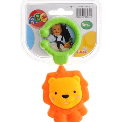 Simba Chrastítko s kroužkem k zavěšení lvíček
