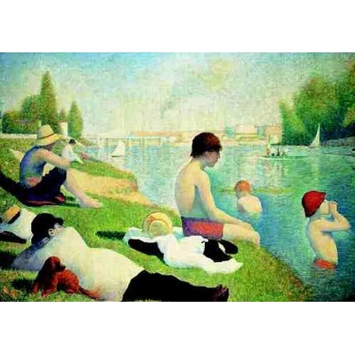 Ricordi Editions Seurat Kúpanie v Asnieres 1500 dielov