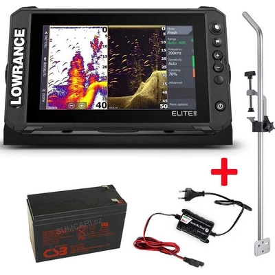 Lowrance Sonar Elite FS 9 Sonda Active Imaging 3V1