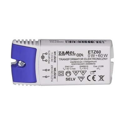 TRANSFORMÁTOR Elektronický, 230/11,5V, 0-60W ETZ-60 – Zbozi.Blesk.cz