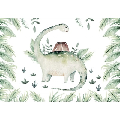 Postershop Fototapeta vliesováDinosaur v kapradí rozměry 152,5x104 cm