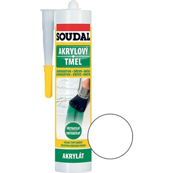 SOUDAL Akrylátový tmel 280 ml biely