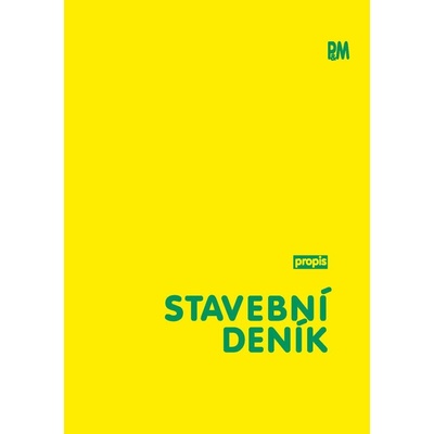 PaM 1025 Stavební deník propis A5 3 x 28 listů