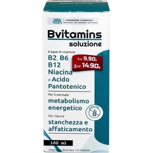 Paladin Pharma Sanavita B Vitamins Soluzione Витамини В-Комплекс, 100 ml, Paladin Pharma (551335 (50086) PP)