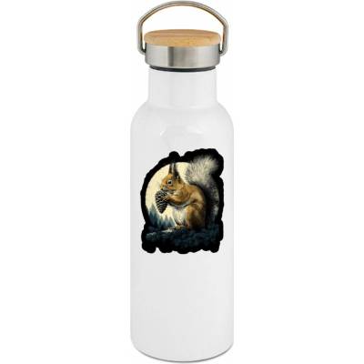 123TRIKO termoska Veverka obecná, linoryt 500 ml