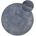 Villeroy & Boch Антрацитен кръгъл килим ø 200 cm Leon - Villeroy&Boch (106162-200)