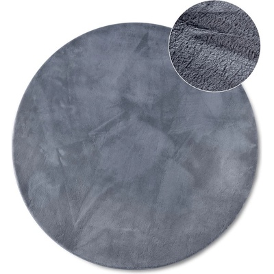 Villeroy & Boch Антрацитен кръгъл килим ø 200 cm Leon - Villeroy&Boch (106162-200)