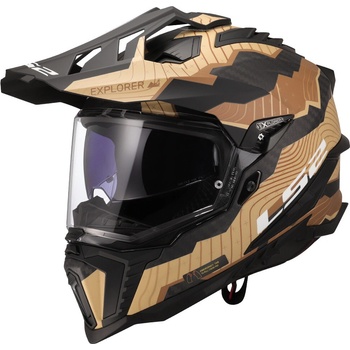LS2 MX701 Explorer Carbon TRICK