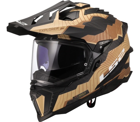 LS2 MX701 Explorer Carbon TRICK