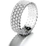 Silenti Jewelry Сребърен пръстен "Прецизност" - 6 - 52мм (16.6мм диам. )