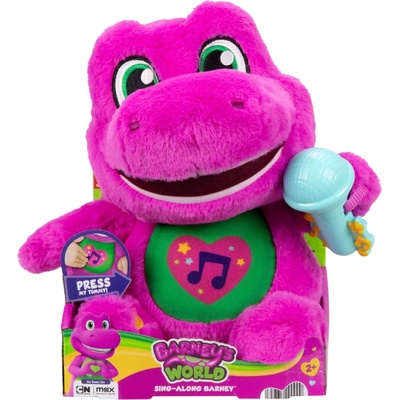 Mattel Barney's World Sing-along Barney Plush (english) (jgt51)
