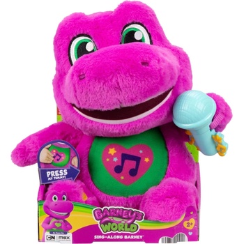 Mattel Barney's World Sing-along Barney Plush (english) (jgt51)