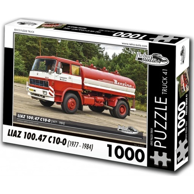 RETRO-AUTA TRUCK č.41 Liaz 100.47 C10-0 1977 1984 1000 dílků
