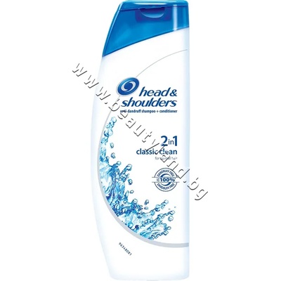 Head & Shoulders Шампоан Head & Shoulders Classic Clean 2 in 1, p/n 01.01273 - Шампоан против пърхот за всекидневна употреба (01.01273)