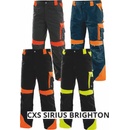 Canis CXS Sirius Brighton kalhoty do pasu černo-oranžové