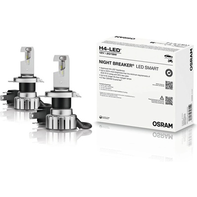 - night breaker smart h4 street legal - 64193dwnbsm - 6000k - 20w - 12v (8138) - комплект 2бр (64193dwnbsm)