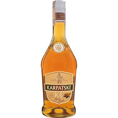 Karpatské KB Škorica a Klinček 36% 0,7 l (čistá fľaša)