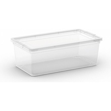 KIS Plastový úložný box C-Box Transparent XS 6 L