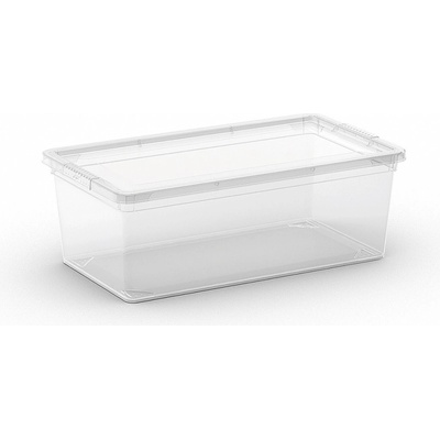 KIS Plastový úložný box C-Box Transparent XS 6 L – Zboží Dáma