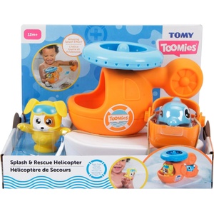 TOMY Играчка за баня Tomy Toomies - Splash & Rescue Helicopter (E73305)