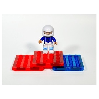 MAGBUILDER MAGPLUS Čtverce magnetické 7,5 x 7,5 cm 18 ks