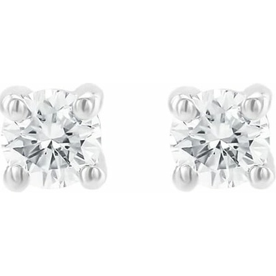 Eppi Napichovacie náušnice s 0.12ct diamantmi Aquene E32016