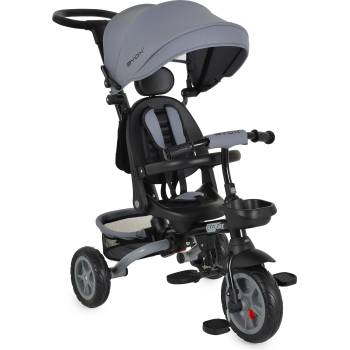 BYOX Детска сгъваема триколка Byox - Explore, 360°, тъмносива (112734)