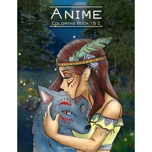 Anime Coloring Book 1 & 2 | Nick Snels (2016)
