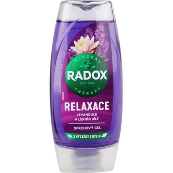 Radox Relaxation Lavender And Waterlily uvolňujúci sprchový gél 225 ml