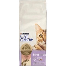 PURINA CAT CHOW SENSITIVE losos 15 kg