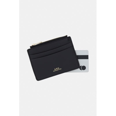 APC A. P. C. портфейл дамски от кожа porte-carte paris (PXAWV.F63670)