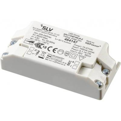 BIG WHITE SLV LED driver 14 7 W 700 mA stmívatelný 464147