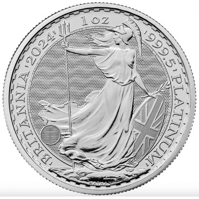 The Royal Mint platinová mince Britannia 1 oz – Zboží Mobilmania