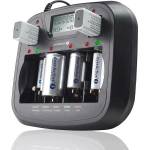 EVERACTIVE Зарядно у-во Universal Charger NIMH R6, 03, 14, 20, 22 с микропроцесор NC900U EVERACTIVE Зарядно за батерии