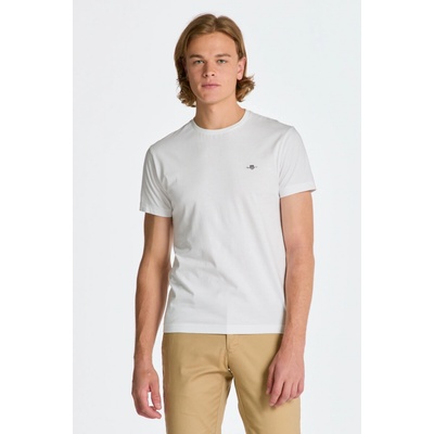 Gant Reg shield SS t-shirt White