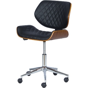 Carmen Президентски офис стол Carmen 6410 - орех - черен (3520068)