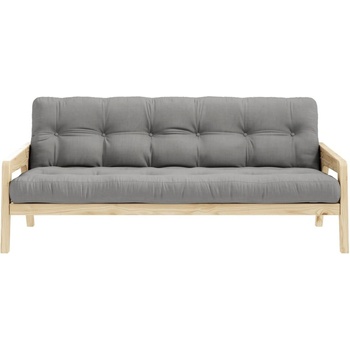 Karup Design Сив разтегателен диван 204 cm Grab - Karup Design (132101746)