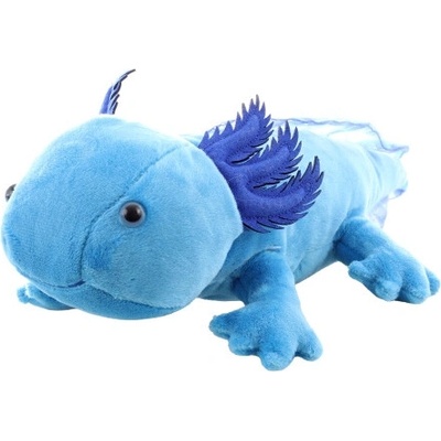 LAM Plyš Axolotl modrý 30 cm Eco-friendly