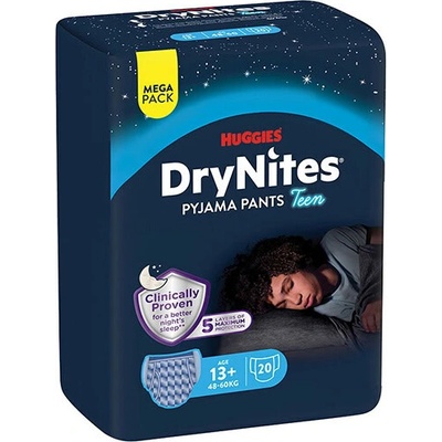 Huggies Dry Nites pre chlapcov 48-60 kg 20 ks