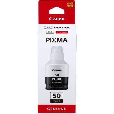 Canon Бутилка мастило за Canon Pixma GM2050/G5045/G7050 - Ink - /50/ - GI50PGBK (GI-50PGBK) / 3386C001 - Black - PN 3386C001 (3386C001)