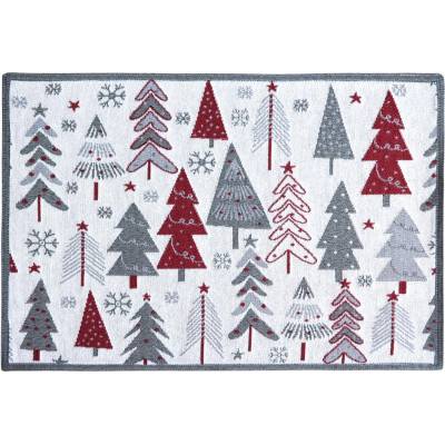SCANquilt Prestieranie motiv vianočné stromčeky 32x48cm