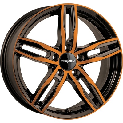 CARMANI 14 6,5x16 5x108 ET45 orange polished