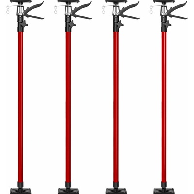 tectake 402401 4 teleskopické stavební podpěry stropní 115-290cm - červená – Zboží Mobilmania