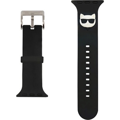 CG MOBILE Karl lagerfeld silicone choupette head Каишка с нестандартен размер, метална катарама, black klawlslck (klawlslck)