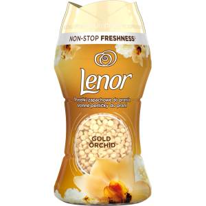 Procter & Gamble Ароматизирани перли Lenor Unstoppables Златна орхидея 140 г