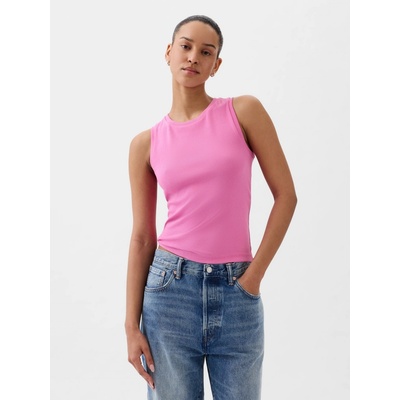 GAP tílkový crop top Růžová