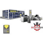 NIKEN Диодни крушки Niken H4 NOVA SOFT - 2бр/к-т - 12/24V (282585) - avtochastikrasi