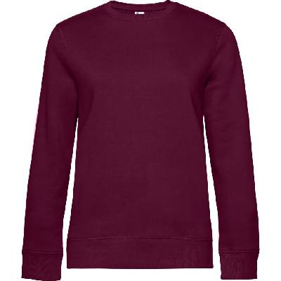 B&C Collection B&C QUEEN CREW NECK / Дамски суитшърт - бордо S (01W01Qx5501)
