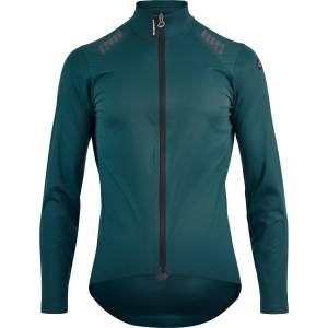 ASSOS Мъжко водоустойчиво яке за колоездене ASSOS Mille GT Shell Jacket S11 Cycling jacket - Foundation Green - размер XXL (051-1439-0316)